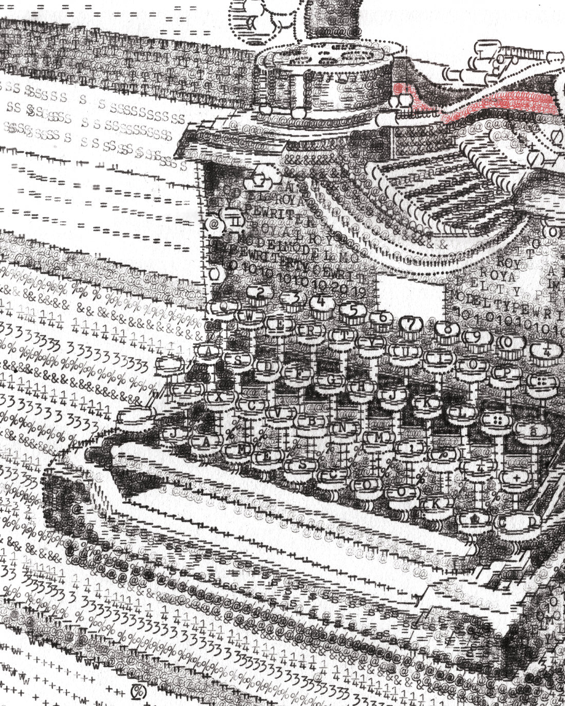 Typewriter Typing A Typewriter