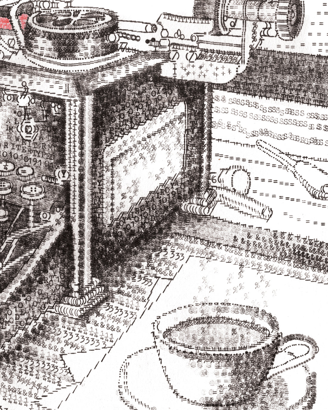 Typewriter Typing A Typewriter