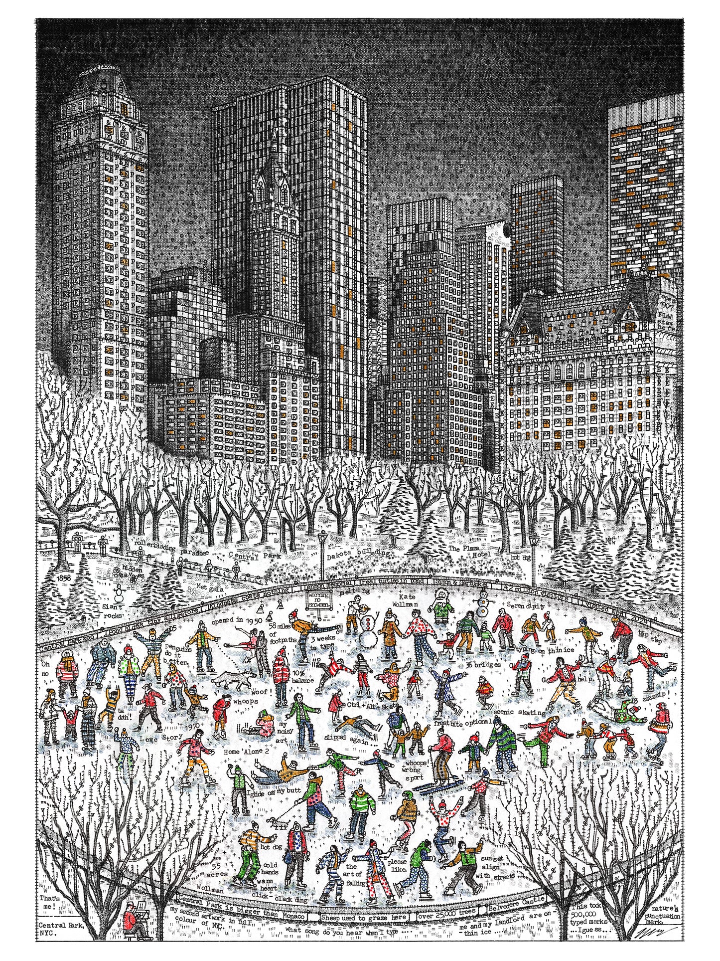 Evening in Central Park - Original