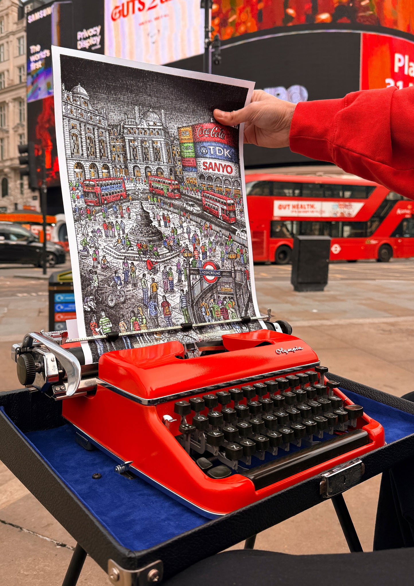 Evening in London - Original
