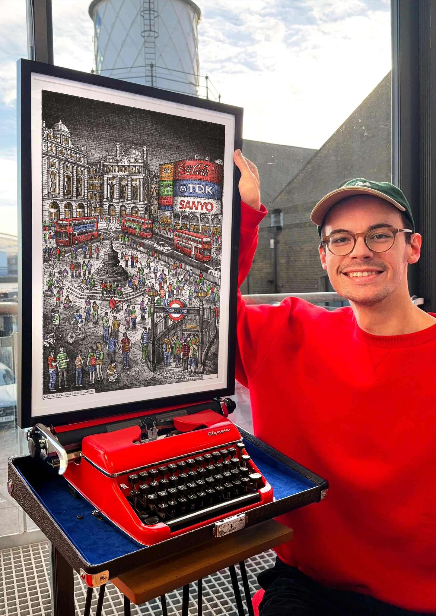 Evening in London - Original