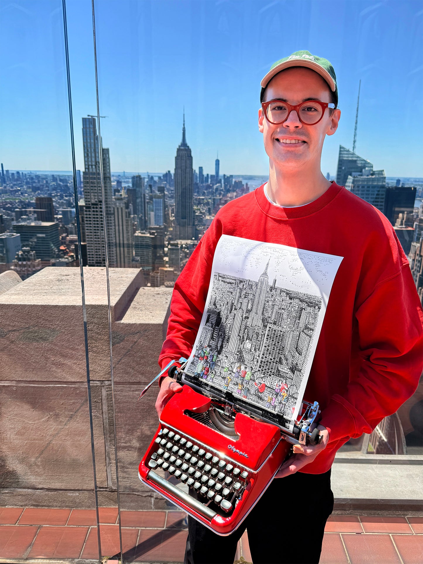 A Moment Above Manhattan