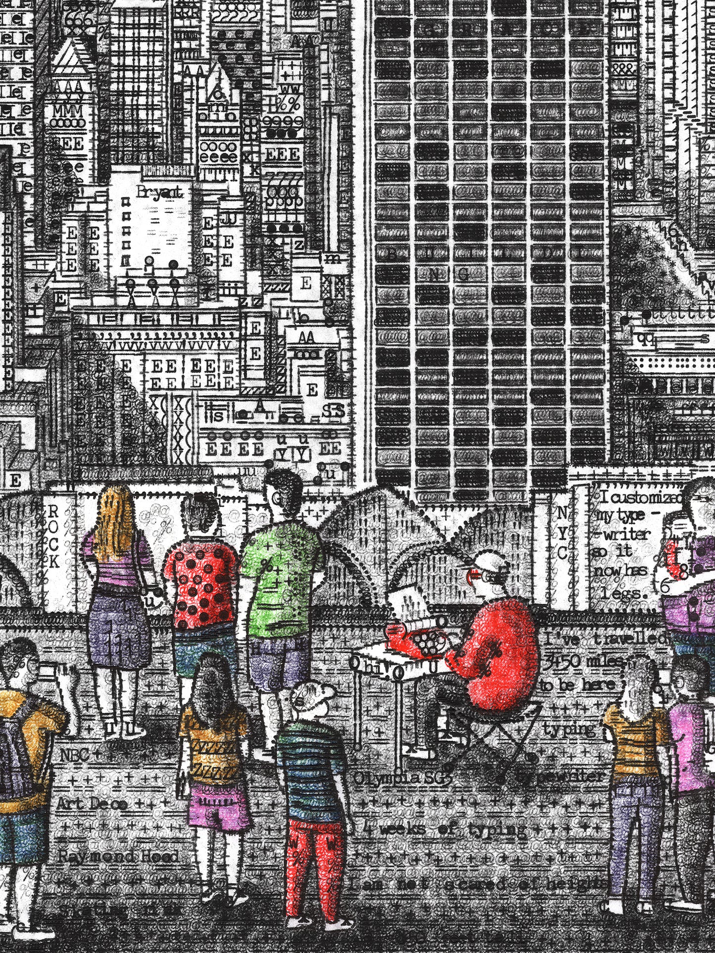 A Moment Above Manhattan