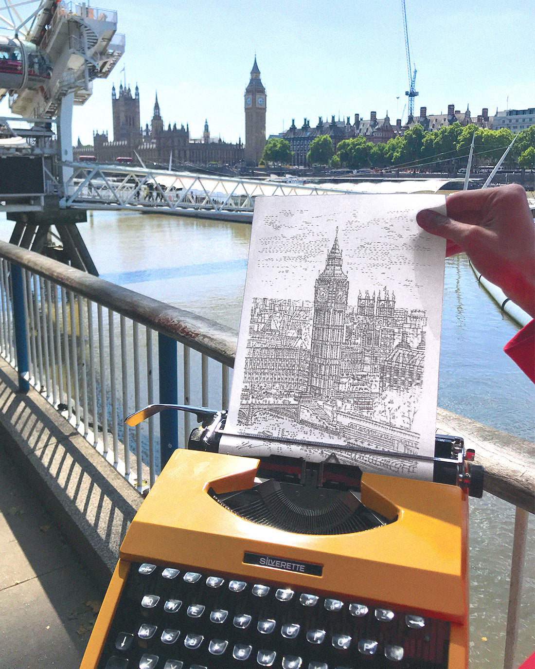 Big Ben, London Eye and Routemasters