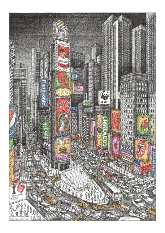 Evening in Times Square, NYC (2nd edition)