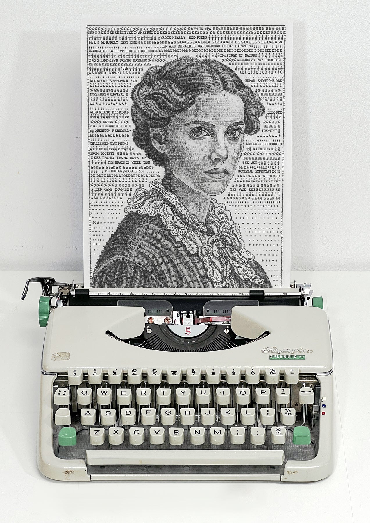 Original Artwork: Author Emily Dickinson