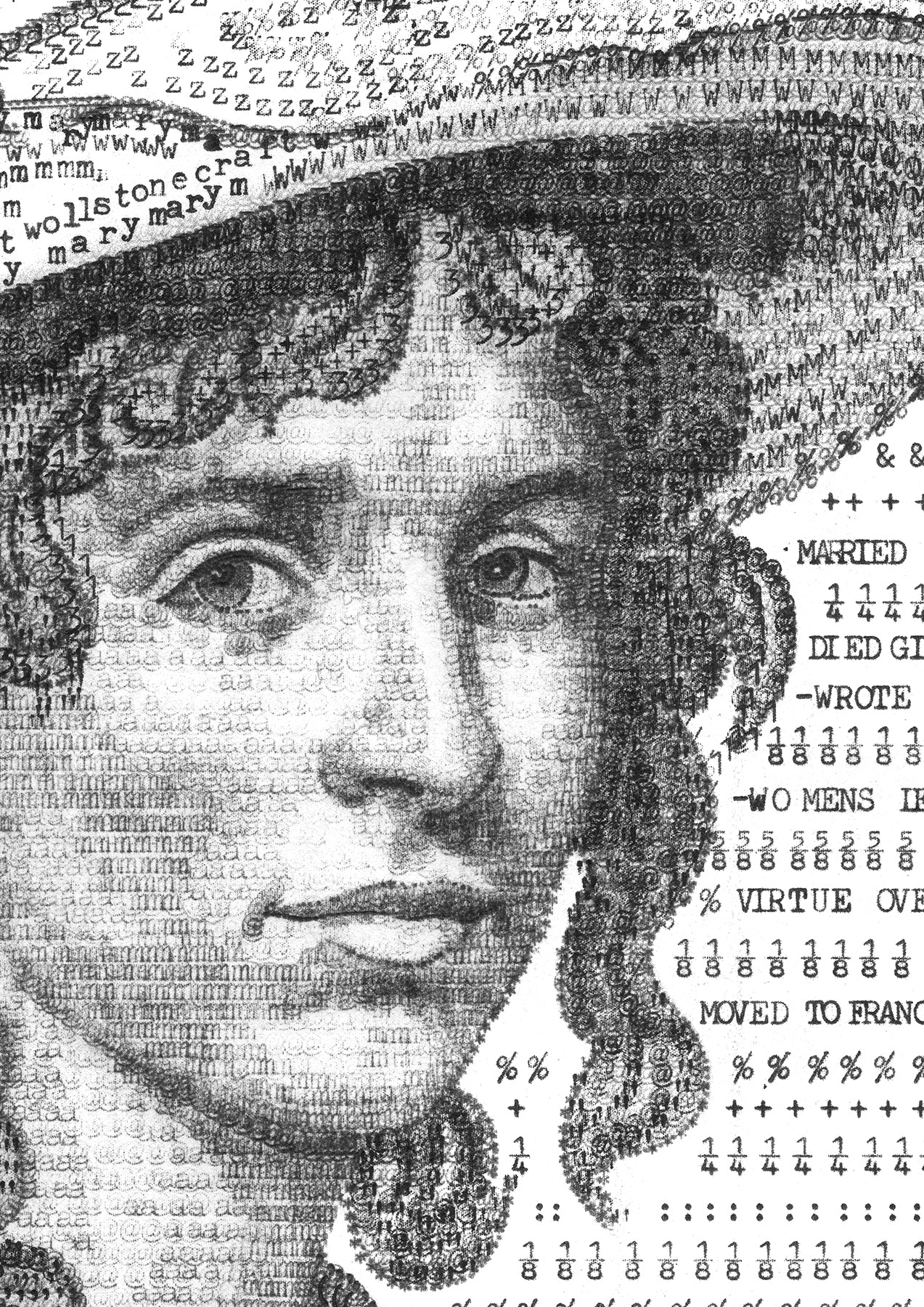 Original Artwork: Author Mary Wollstonecraft