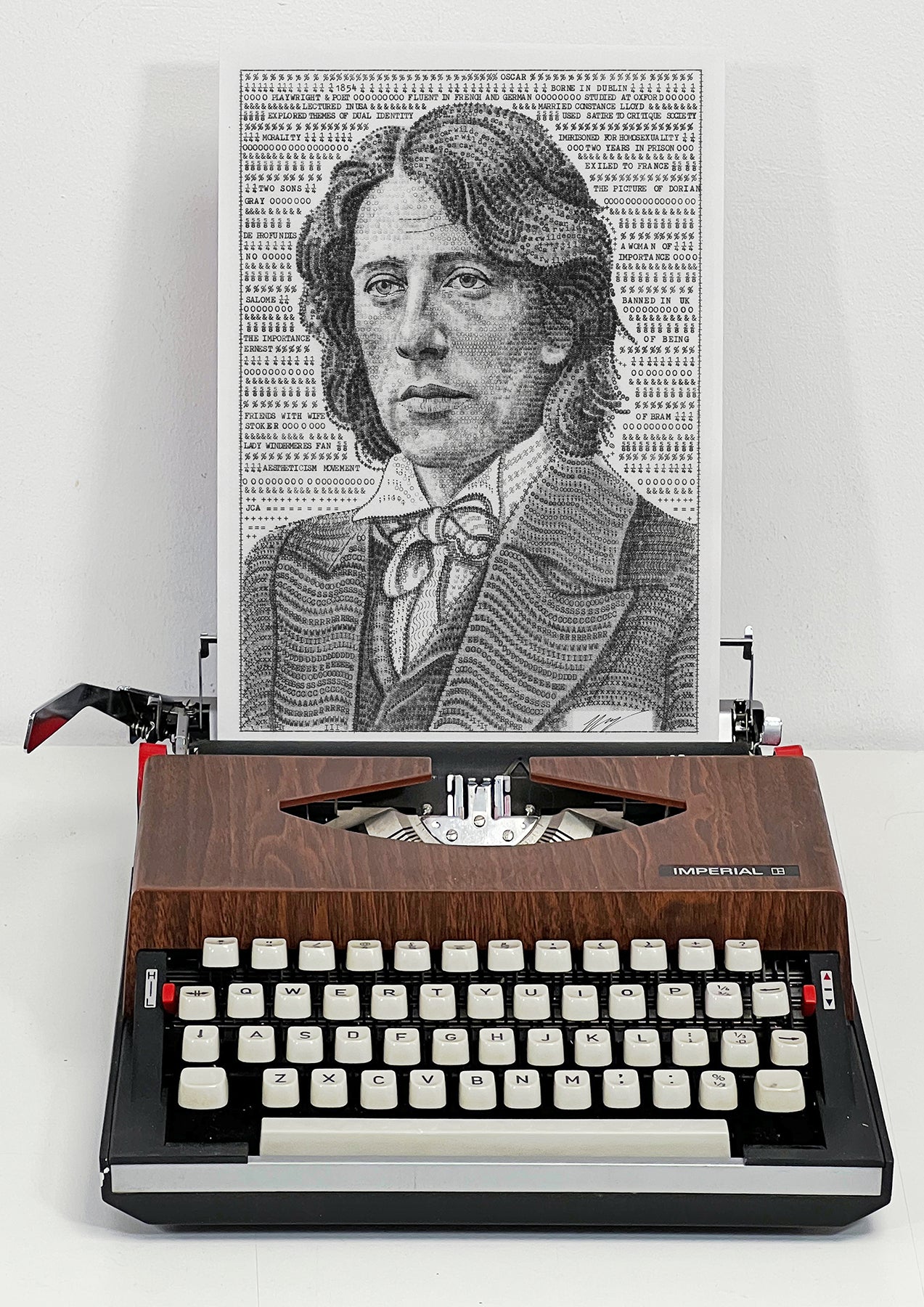 Original Artwork: Author Oscar Wilde