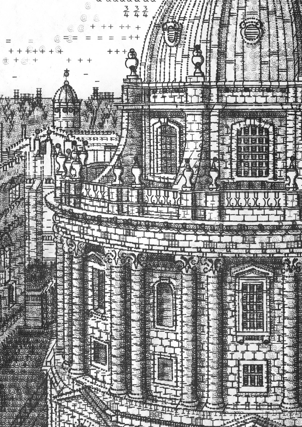 Original Artwork: Radcliff Building Oxford