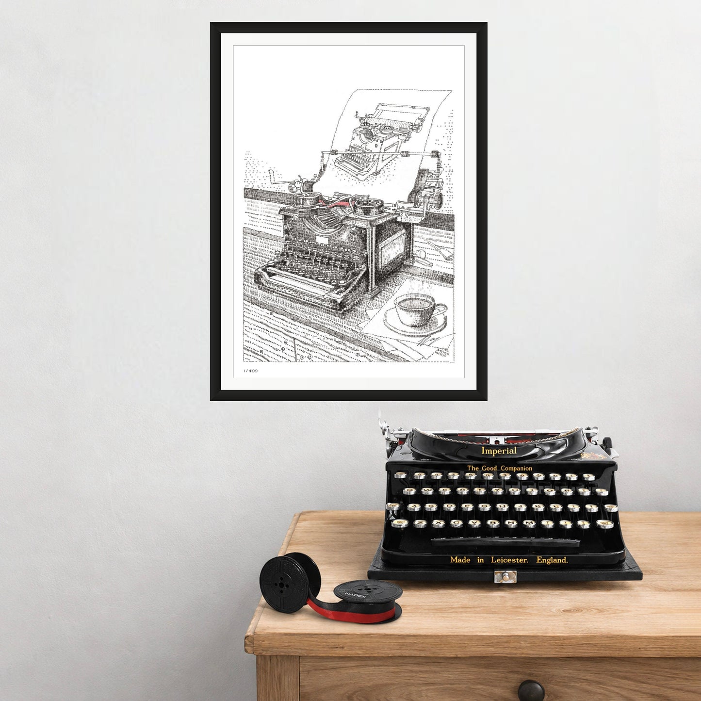 Typewriter Typing A Typewriter